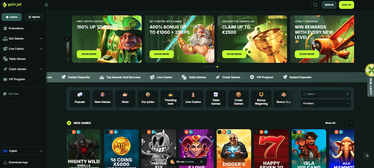 BetNJet Casino