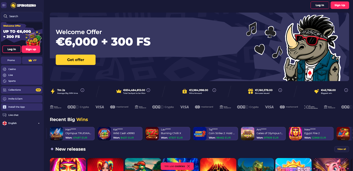 Spinorhino Casino