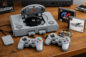 Mogelijke LEGO PlayStation 1 bouwset met release in december 2026 gelekt