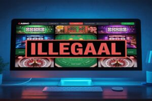 57% Van online gokkers in Nederland weet niet dat zij bij illegale casino’s spelen