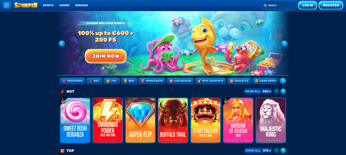 Spinfin Casino