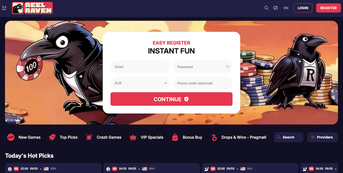 Reel Raven Casino