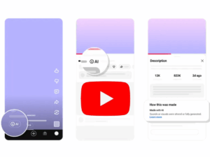 YouTube maakt labels voor AI gegenereerde content zichtbaarder en voegt automatische detectie toe