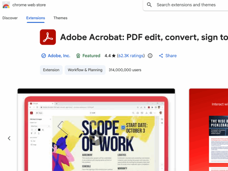 Adobe dicht lek in Acrobat Chrome extensie