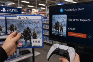 Fysieke PS5 games tot €50 goedkoper dan digitale versies in PlayStation Store
