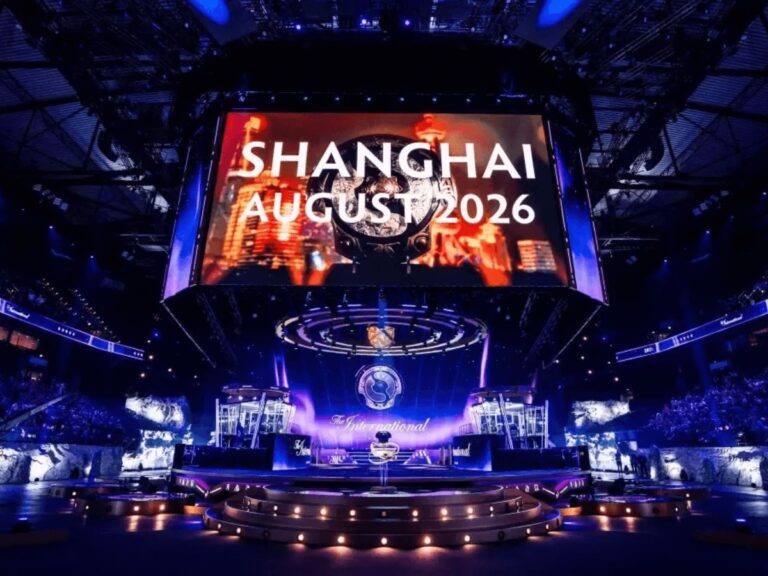 Dota 2 The International 2026 vindt van 13 tot 23 augustus plaats in Shanghai met 16 teams en een prijzenpot van $2,9 miljoen